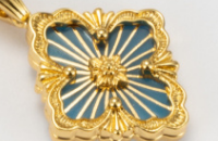 [Marins] B.C.L SMALL SIZE  ENAMEL NECKLACE（Various colors)