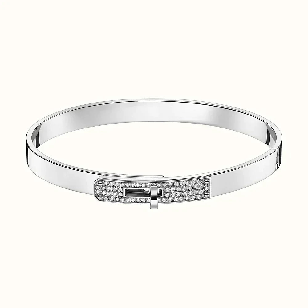 [Marins]KELLY SILVER DIAMOND BRACELET