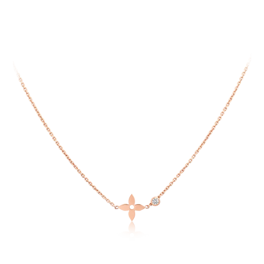 [Marins]BLOSSOM PENDANT PINK GOLD AND DIAMOND