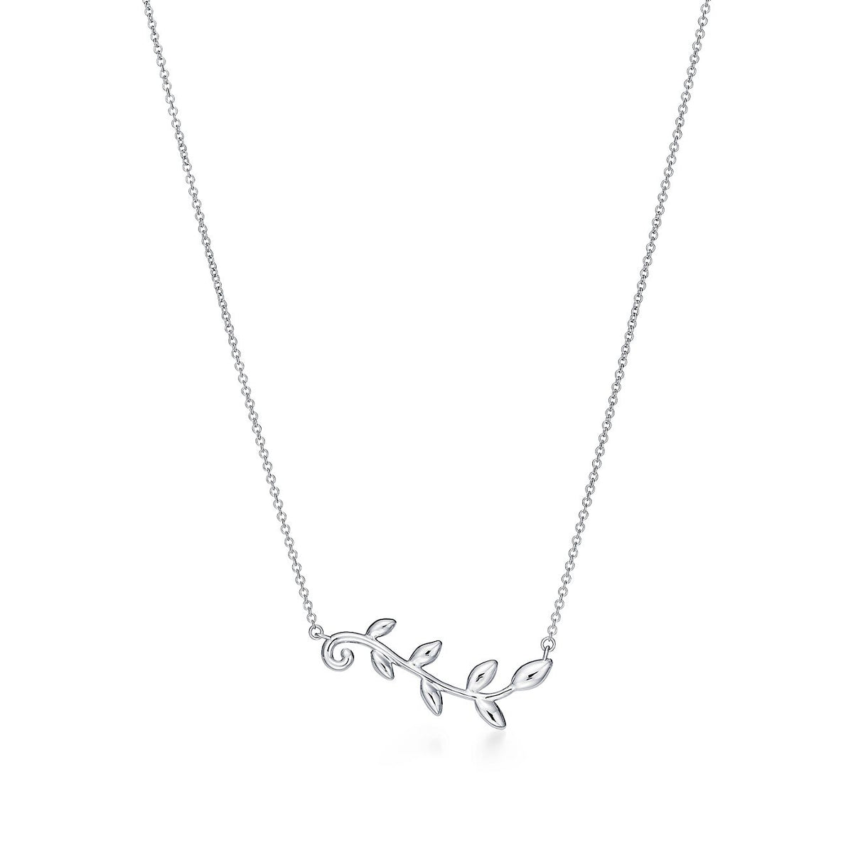[Marins]PALOMA PICASSO STERLING SILVER OLIVE BRANCH NECKLACE