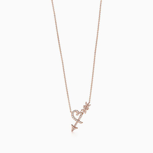 [Marins]COLGANTE HEART & ARROW NECKLACE