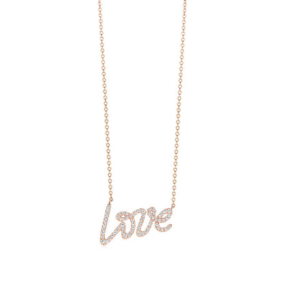 [Marins]PALOMA S GRAFFITI LOVE NECKLACE DIAMOND