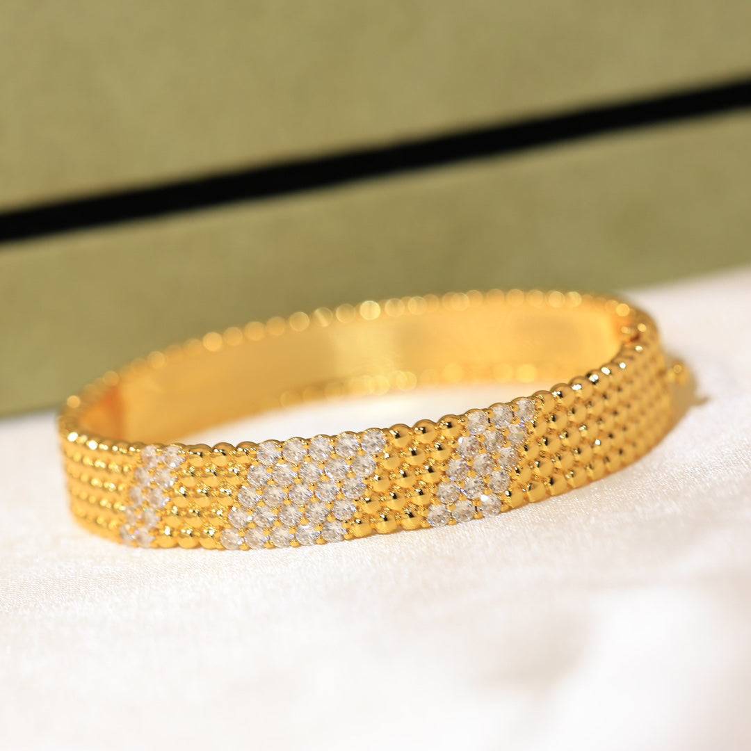 [Marins]  FIVE-ROW DIAMOND BRACELET
