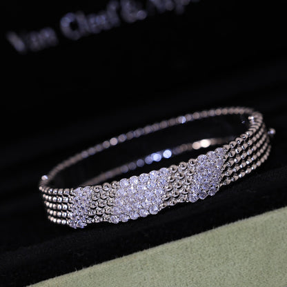 [Marins]  FIVE-ROW DIAMOND BRACELET