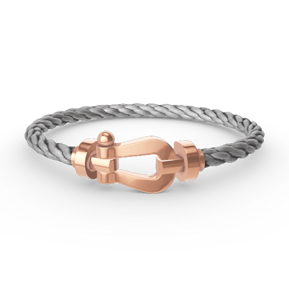 [Marins]FORCE LARGE HORSESHOE NO DIAMOND BRACELET ROSE GOLD