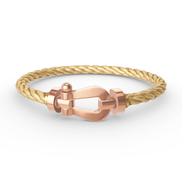 [Marins]FORCE LARGE HORSESHOE NO DIAMOND BRACELET ROSE GOLD