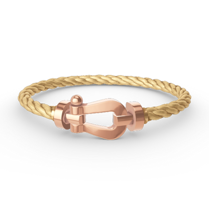 [Marins]FORCE LARGE HORSESHOE NO DIAMOND BRACELET ROSE GOLD