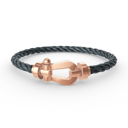 [Marins]FORCE LARGE HORSESHOE NO DIAMOND BRACELET ROSE GOLD