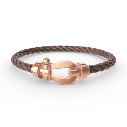 [Marins]FORCE LARGE HORSESHOE NO DIAMOND BRACELET ROSE GOLD