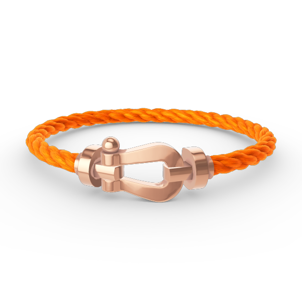 [Marins]FORCE LARGE HORSESHOE NO DIAMOND BRACELET ROSE GOLD
