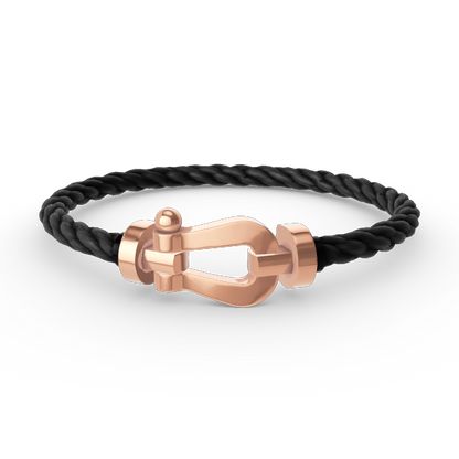 [Marins]FORCE LARGE HORSESHOE NO DIAMOND BRACELET ROSE GOLD