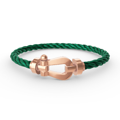 [Marins]FORCE LARGE HORSESHOE NO DIAMOND BRACELET ROSE GOLD