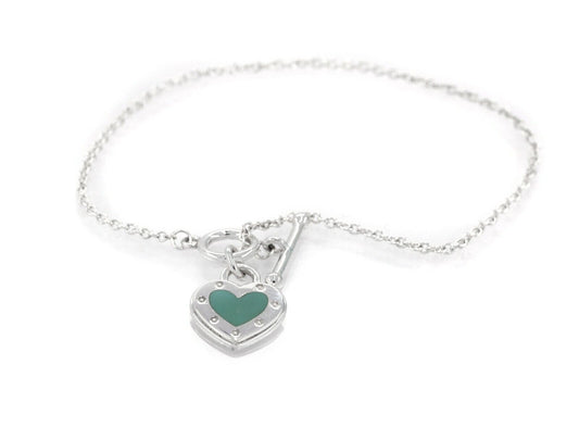 [Marins]LOVE HEART BLUE BRACELET