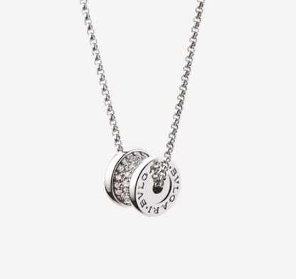 [Marins]ZERO 1 SILVER DIAMOND NECKLACE