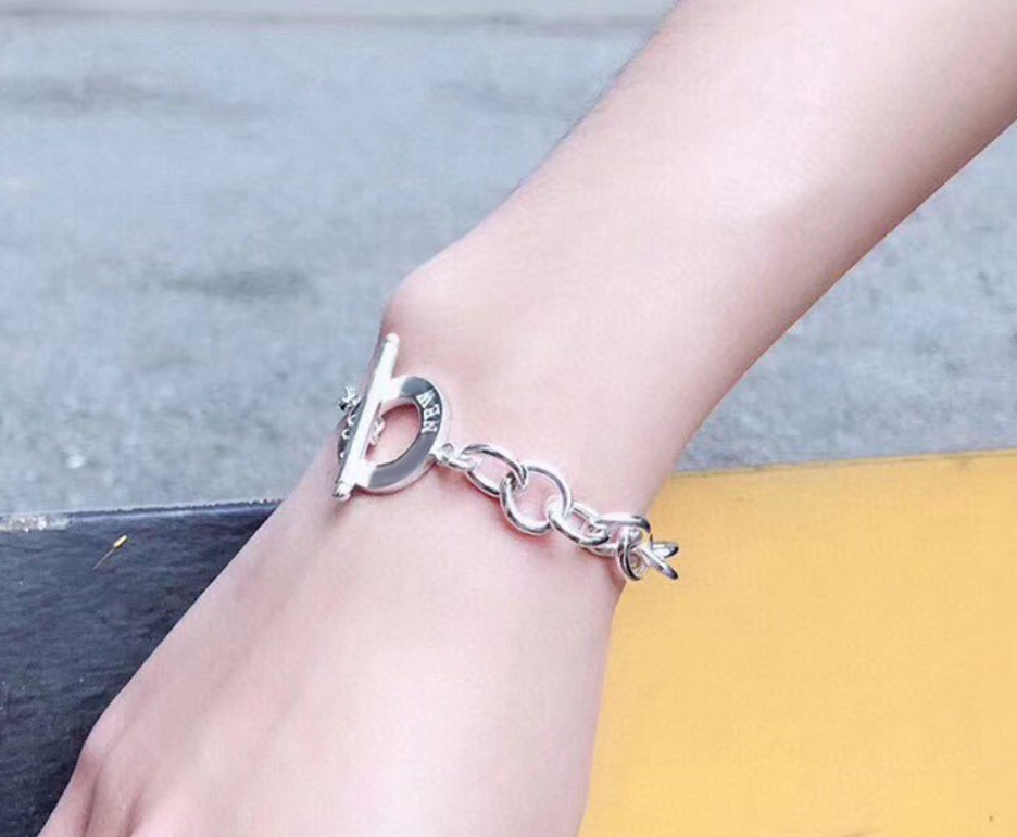 [Marins]TOGGLE TAG BRACELET SILVER