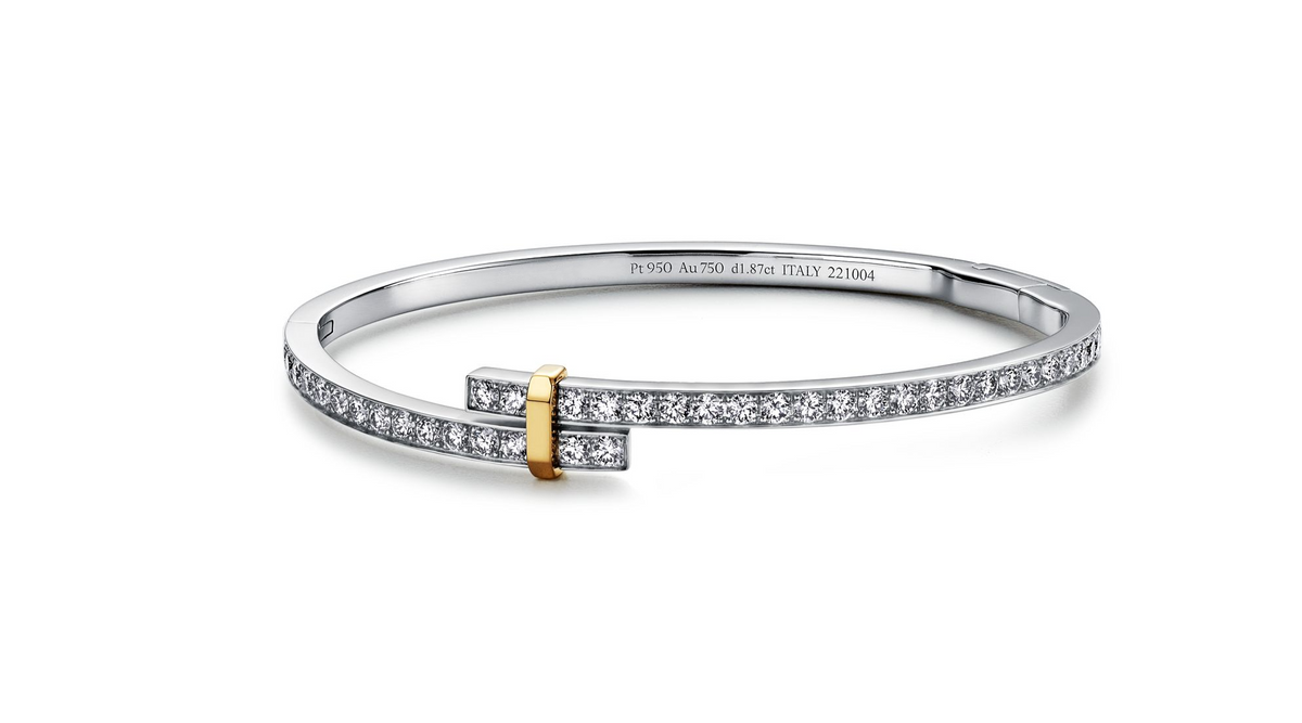 [Marins]EDGE DIAMOND GOLD SILVER BRACELET