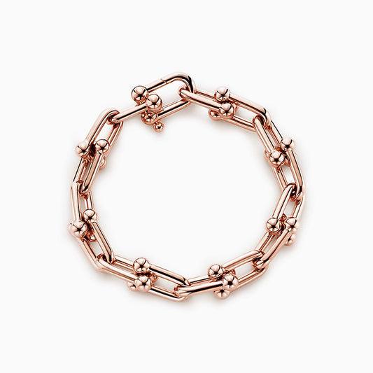 [Marins]HARDWEAR BRACELET PINK GOLD AND SILVER