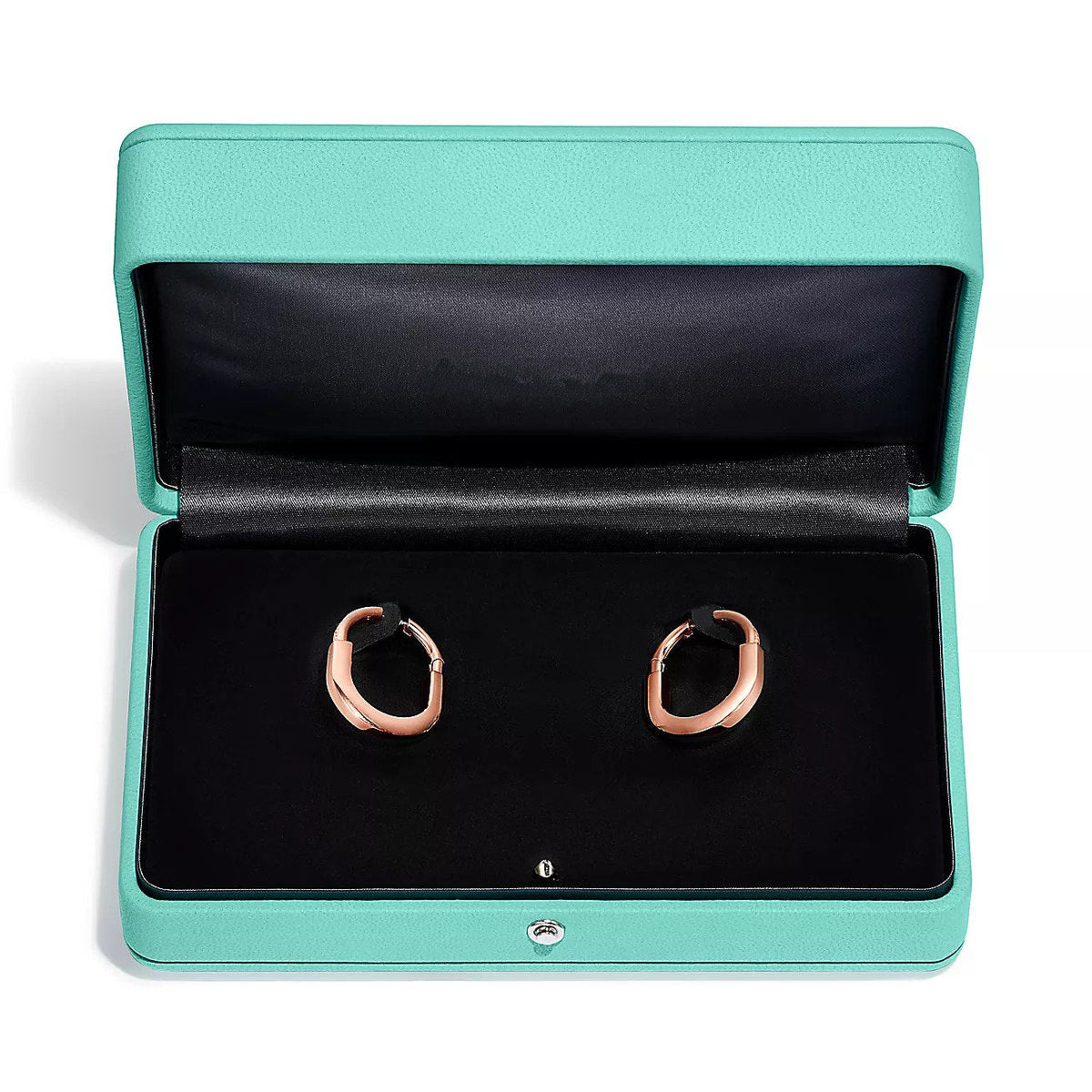 [Marins]LOCK MEDIUM DIAMNOND EARRINGS