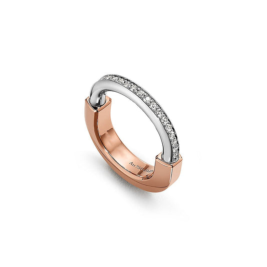 [Marins]LOCK DIAMOND RING