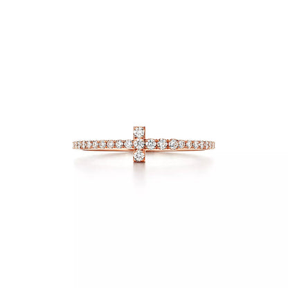 [Marins]T RING DIAMOND PINK GOLD