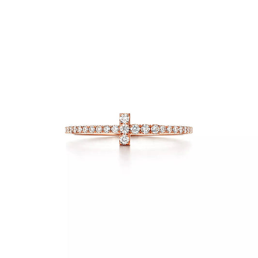 [Marins]T RING DIAMOND PINK GOLD
