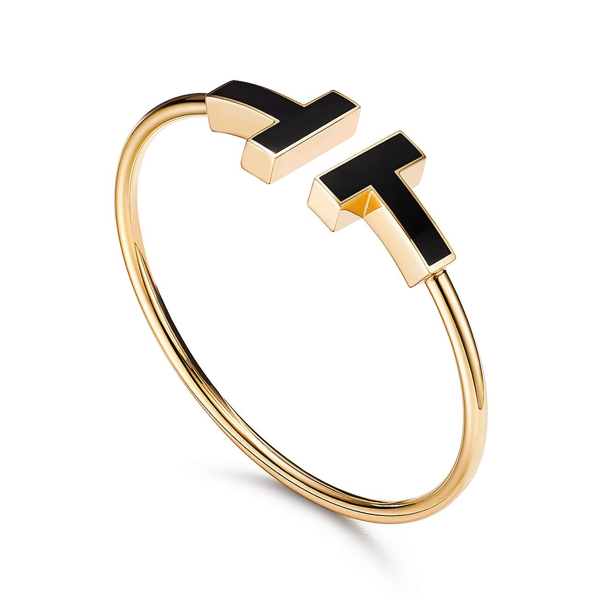 [Marins]T WIDE ONYX OPEN BRACELET