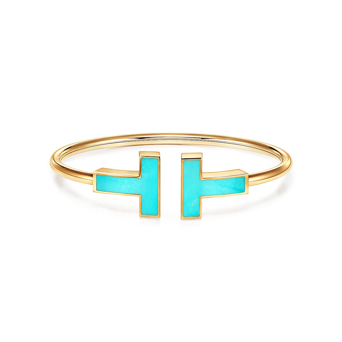 [Marins]T WIDE TURQUOISE OPEN BRACELET