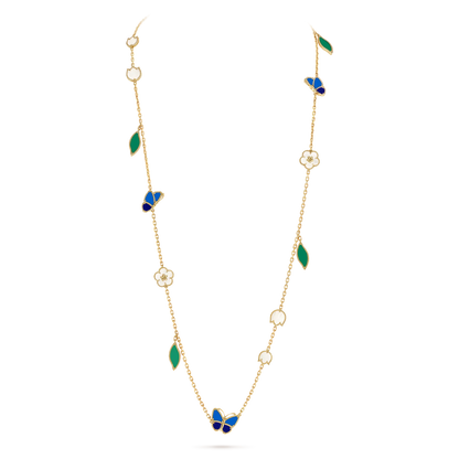 [Marins] 26 NEW CLOVER 15 MOTIFS LUCKY NECKLACE