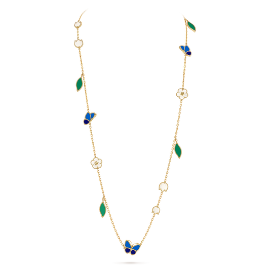 [Marins] 26 NEW CLOVER 15 MOTIFS LUCKY NECKLACE