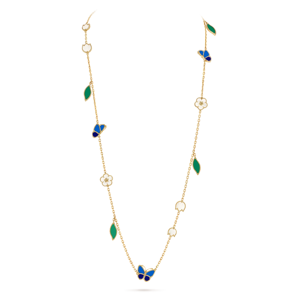 [Marins] 26 NEW CLOVER 15 MOTIFS LUCKY NECKLACE