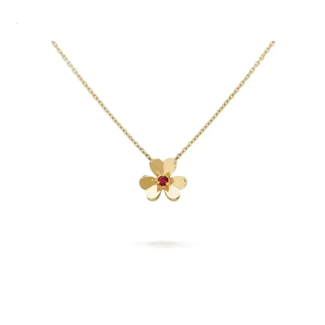 [Marins]FRIVOLE GOLD FLOWER NECKLACE