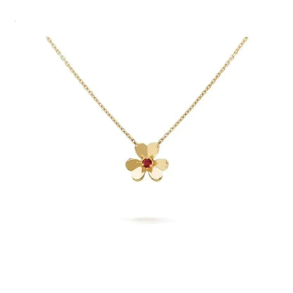 [Marins]FRIVOLE GOLD FLOWER NECKLACE
