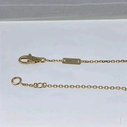 [Marins]CLOVER  CARNELIAN SINGLE FLOWER BRACELET