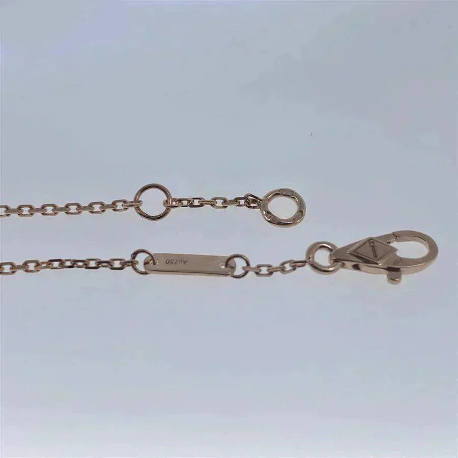 [Marins]CLOVER WHITE MOP SINGLE FLOWER BRACELET