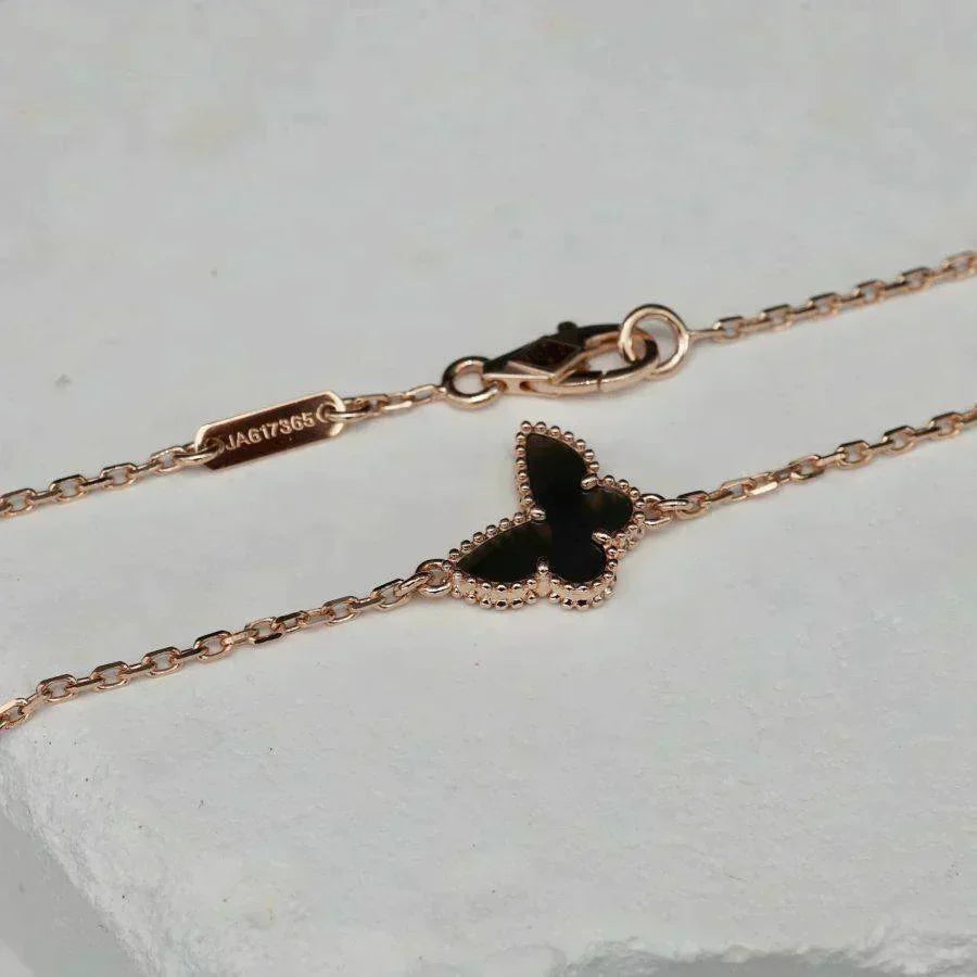 [Marins]BUTTERFLY ONYX  BUTTERFLY BRACELET