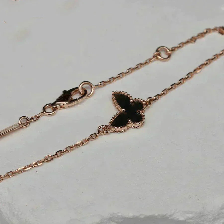 [Marins]BUTTERFLY ONYX  BUTTERFLY BRACELET