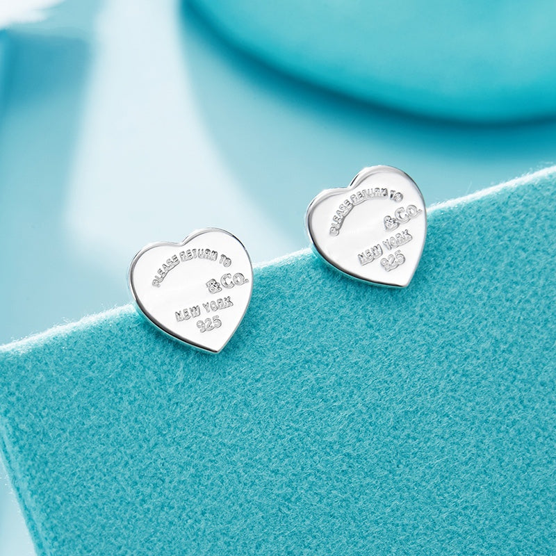 [Marins]RETURN TO TIF LOVE SILVER EARRINGS