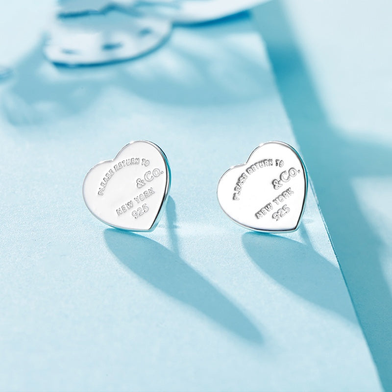 [Marins]RETURN TO TIF LOVE SILVER EARRINGS