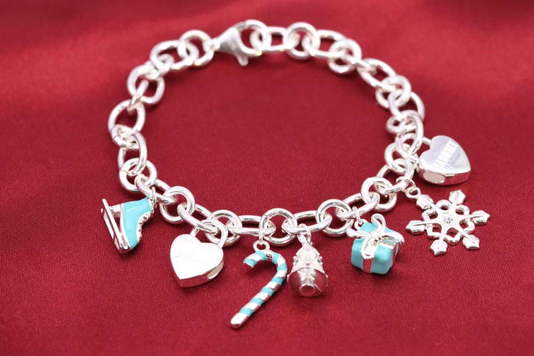 [Marins]CHRISTMAS SILVER BRACELET