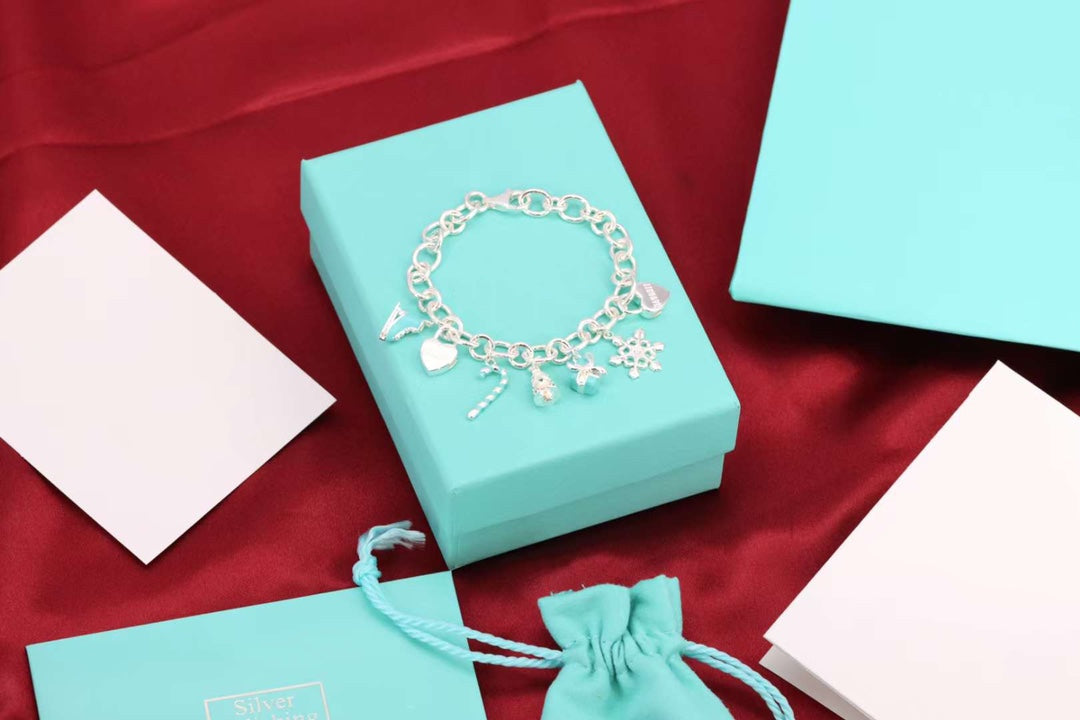 [Marins]CHRISTMAS SILVER BRACELET