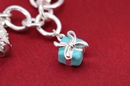 [Marins]CHRISTMAS SILVER BRACELET