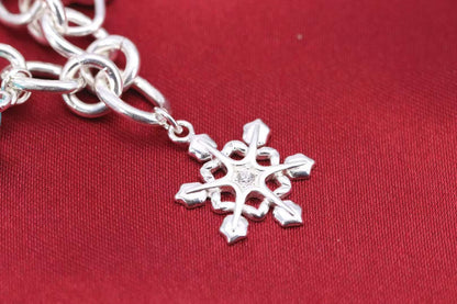 [Marins]CHRISTMAS SILVER BRACELET