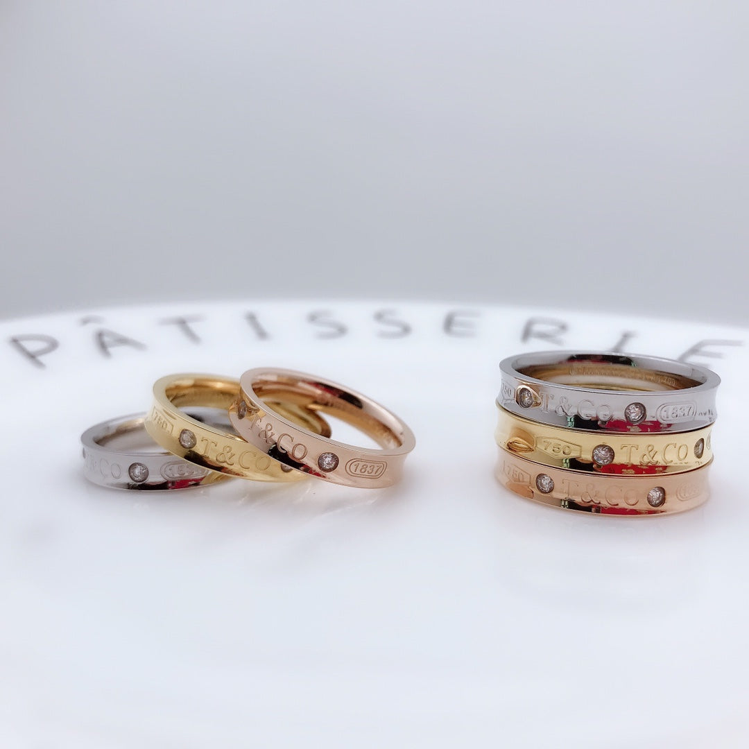 [Marins]DOUBLE DIAMOND RING