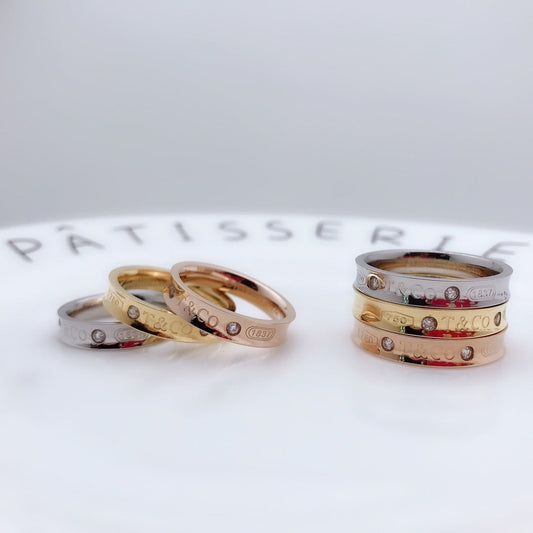 [Marins]DOUBLE DIAMOND RING
