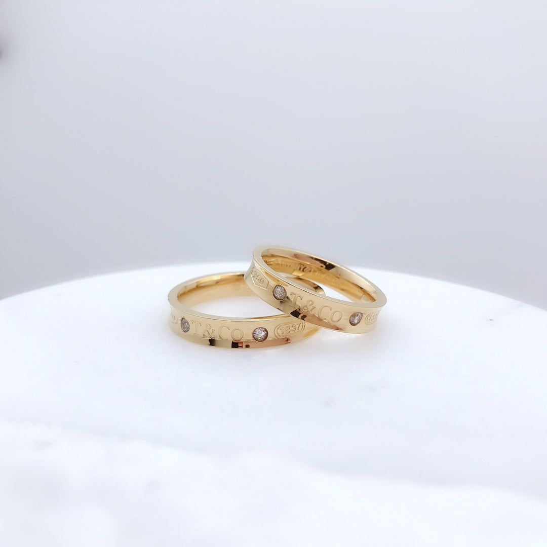 [Marins]DOUBLE DIAMOND RING
