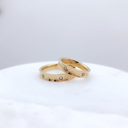 [Marins]DOUBLE DIAMOND RING