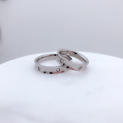 [Marins]DOUBLE DIAMOND RING