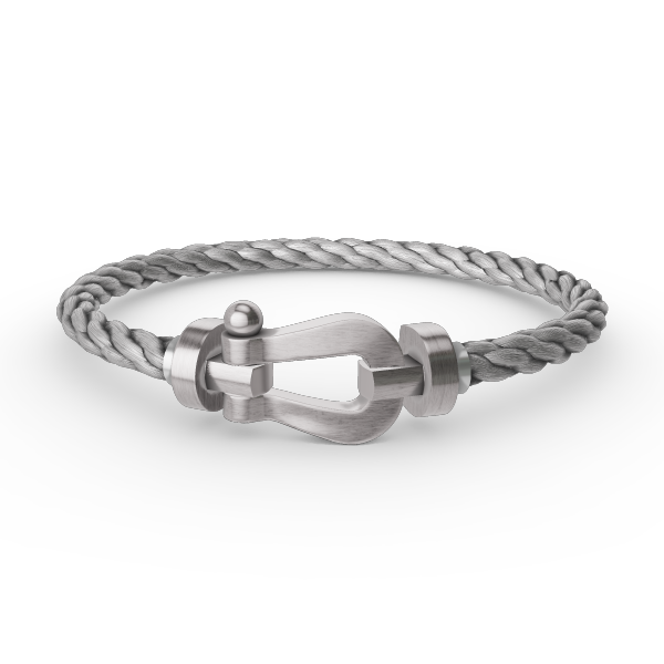 [Marins]FORCE LARGE HORSESHOE NO DIAMOND BRACELET SILVER