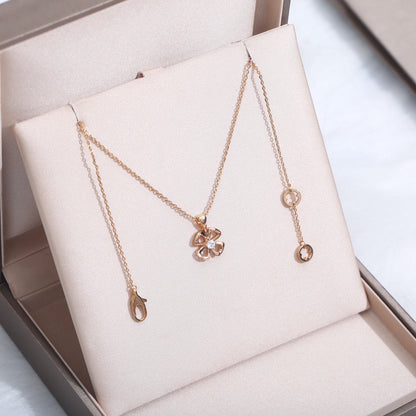[Marins]FIOREVER NECKLACE DIAMOND CENTER