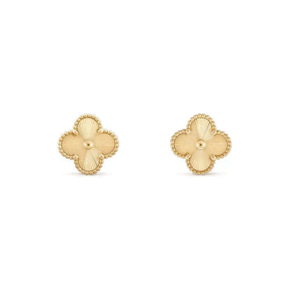 [Marins]CLOVER MEDIUM 1 MOTIFS LASER EARRINGS